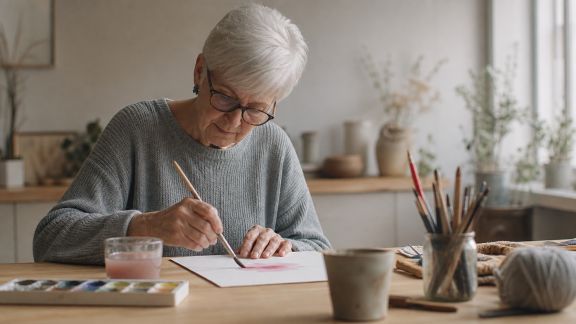 Loisirs créatifs à la retraite : idées pour stimuler son imagination