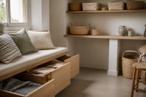 Idées d’espaces de rangement malins pour petits intérieurs