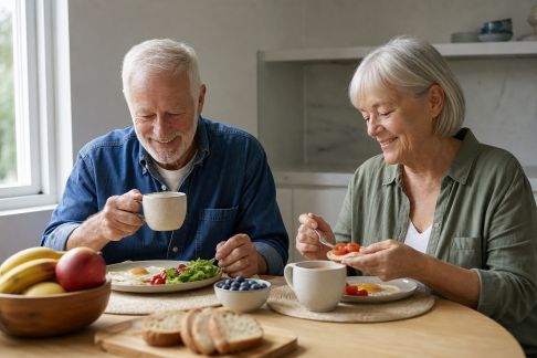 Le petit-déjeuner des seniors : conseils pour un matin plein d’énergie